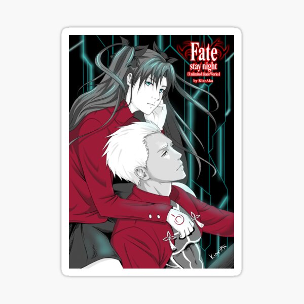 Artikel-Vorschau von Fate Stay Night - Unbegrenzte Klingenarbeiten (Rin & Archer), designt und verkauft von KiarAka.