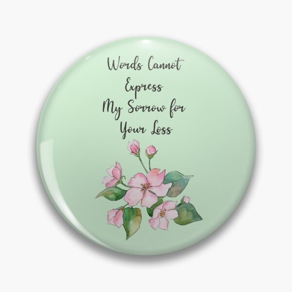 Item preview, FLORAL MY SORROW OF YOUR LOSS  SYMPATHY  CARD - BY ARTISTREE   designed and sold by Artistree.