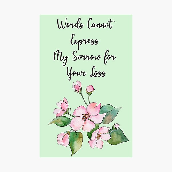 FLORAL SENDING YOU LOVE AND COMFORT SYMPATHY CARD - BY ARTISTREE  Greeting  Card for Sale by Artistree