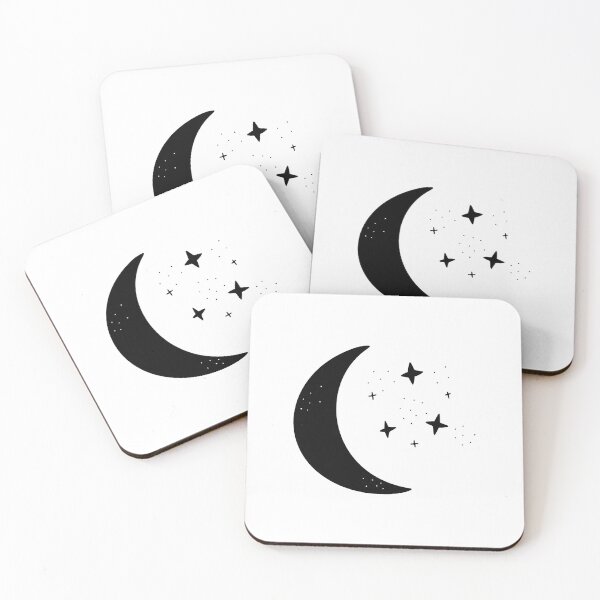 Item preview, Moon and stars designed and sold by Senpo.