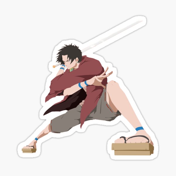 Samurai Champloo Minimalist Sticker