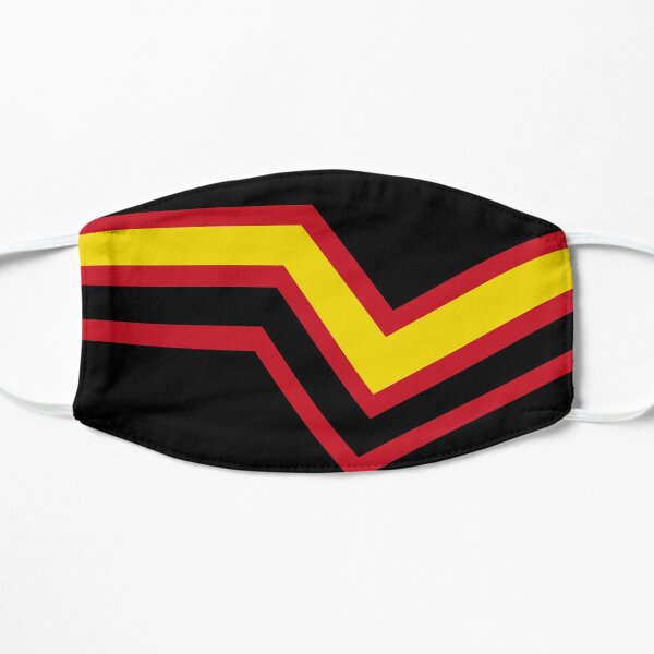 Rubber Pride Flag Flat Mask