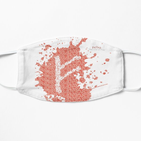 Magnus Chase - Norse Rune Series - Fehu: The Rune of Frey Flat Mask