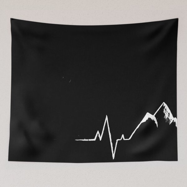 Item preview, heart beats for mountains #2 designed and sold by Benjamin Kislich.