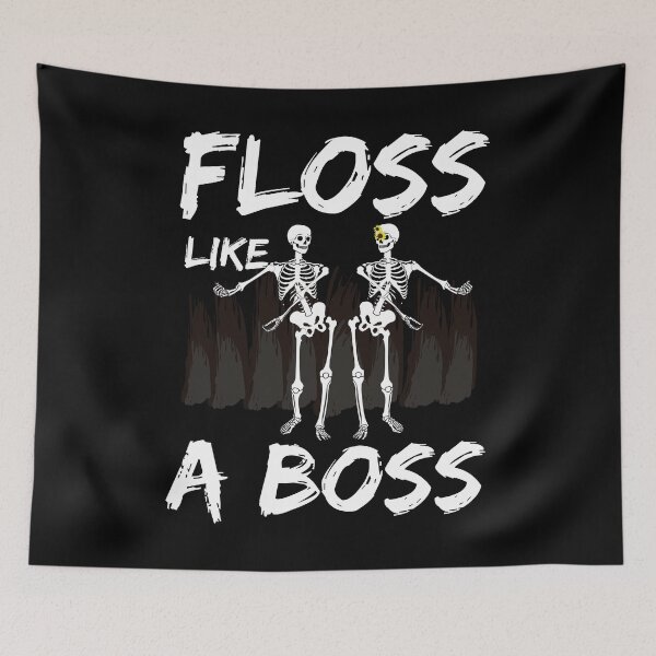 Item preview, Halloween Skeleton Floss Like A Boss Youth Dance designed and sold by Orange Pieces.