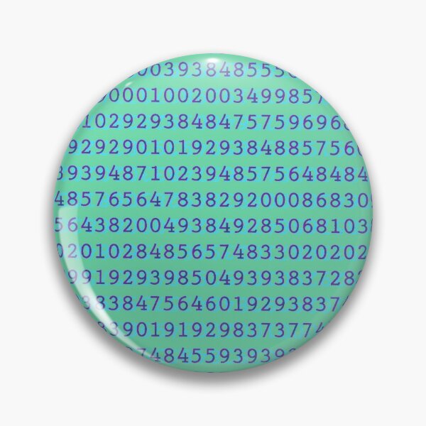 Item preview, Blue number blockchain designed and sold by paul edmondson.