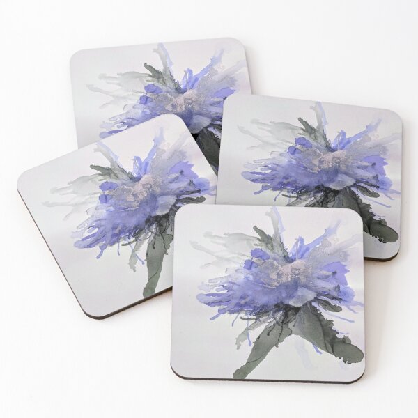 Item preview, Ink Flower Purple designed and sold by JillyBeanDesign.