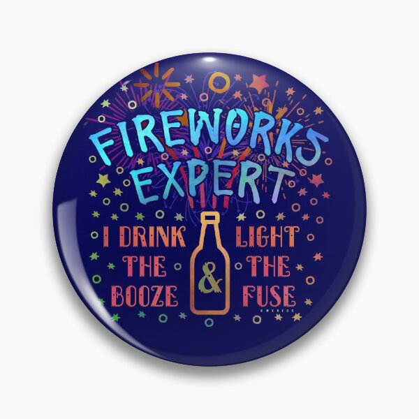 Item preview, Funny 4th of July Independence Fireworks Expert Drink Booze Light Fuse designed and sold by emkayhess.