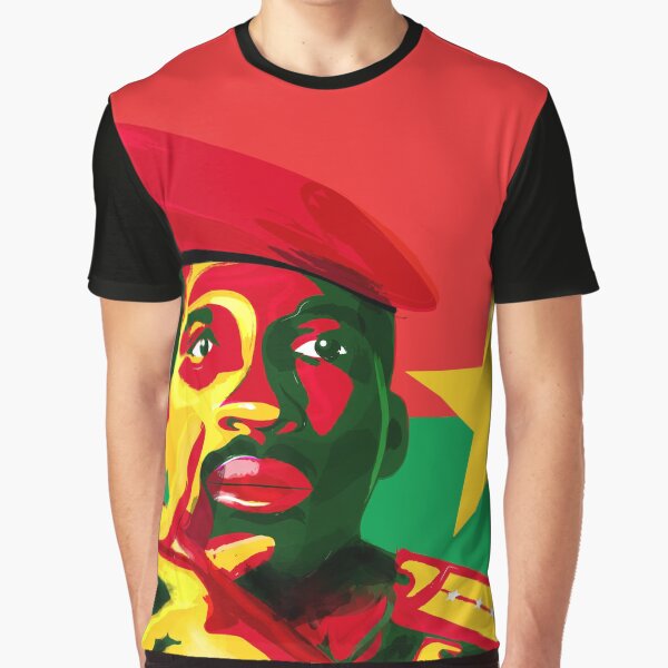Vista previa del artículo con la obra «Thomas Sankara», diseñado y vendido por davi-den.
