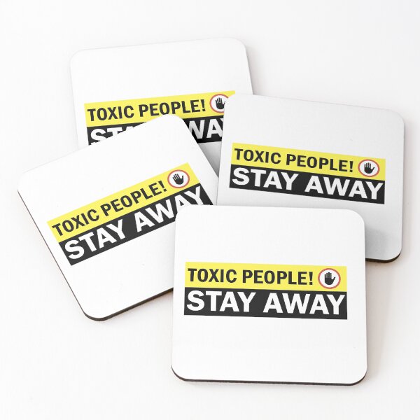 Item preview, Toxic People Stay Away Warning Sign designed and sold by NorseTech.