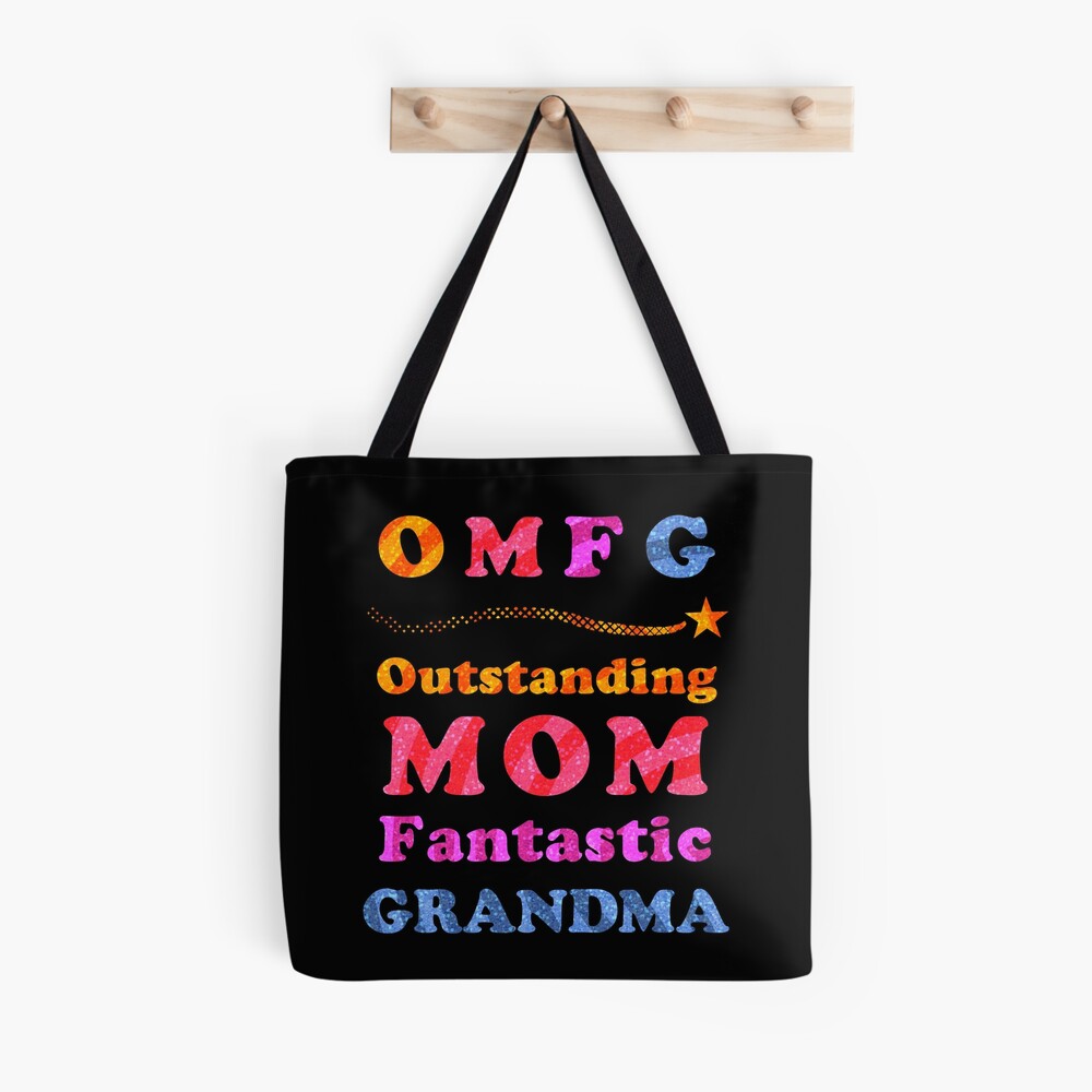Motherhood Funny Modern Typography Mom Mother Large Tote