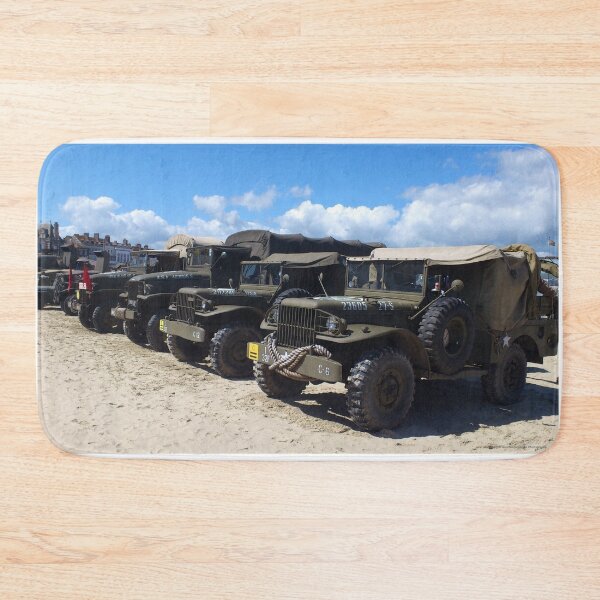Item preview, Army Trucks on The Beach designed and sold by Ann Biddlecombe.