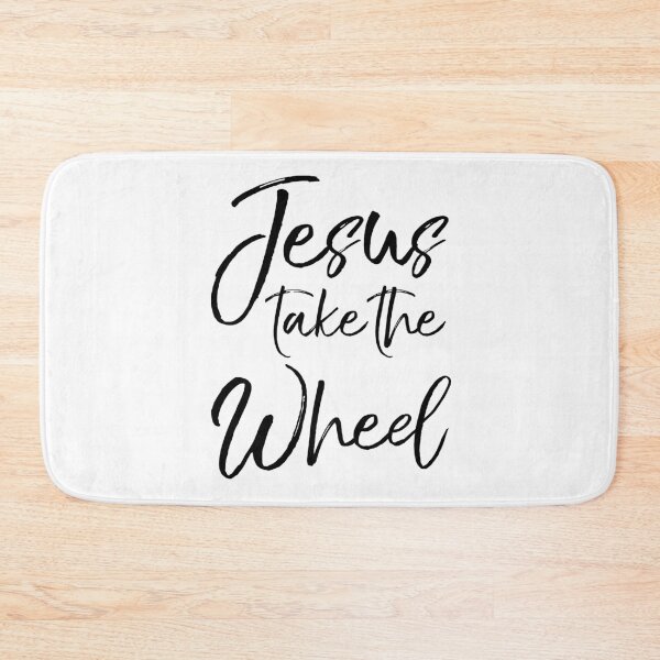Item preview, Jesus Take the Wheel Christian Quote designed and sold by TNDesignStudio.