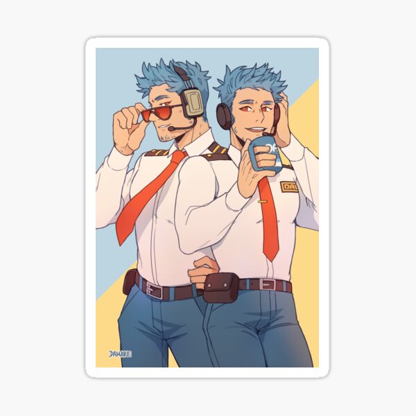 Wilbur & Orville Sticker
