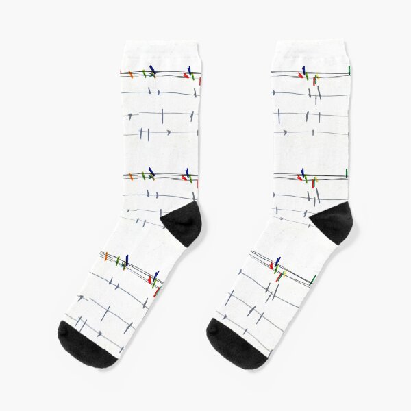 Pegs Socken | Redbubble