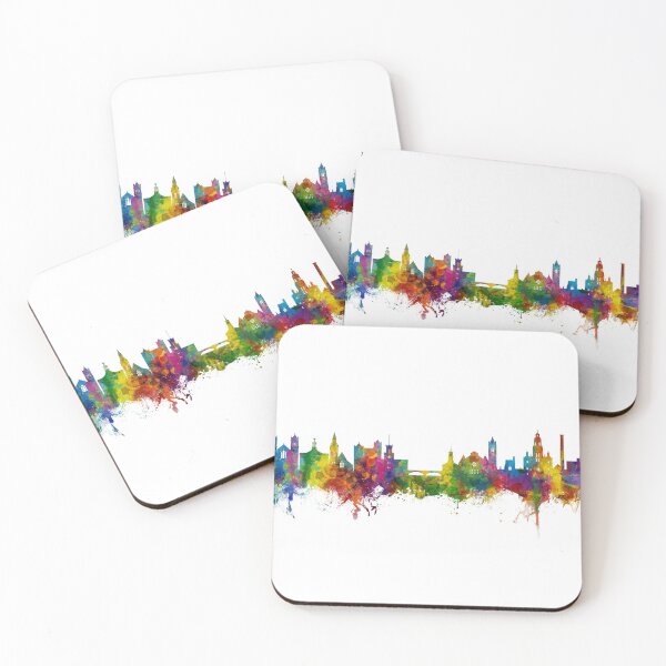 Item preview, Nashua New Hampshire Skyline designed and sold by ArtPrints.