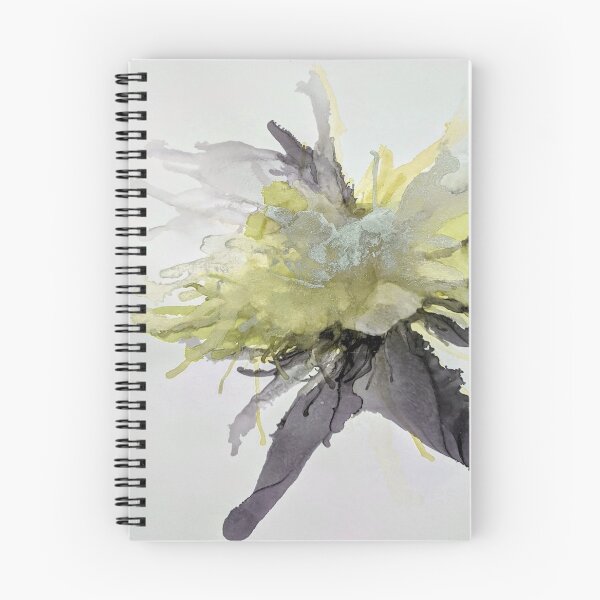 Item preview, Ink Flower Yellow designed and sold by JillyBeanDesign.