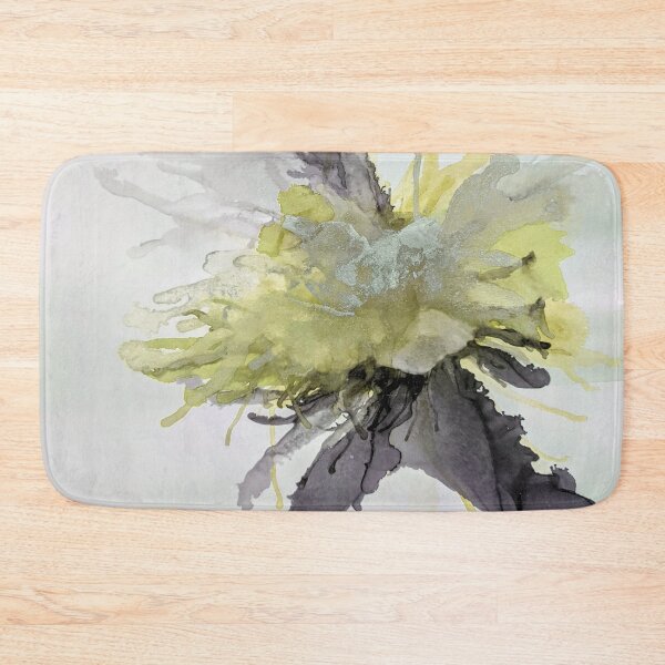 Item preview, Ink Flower Yellow designed and sold by JillyBeanDesign.