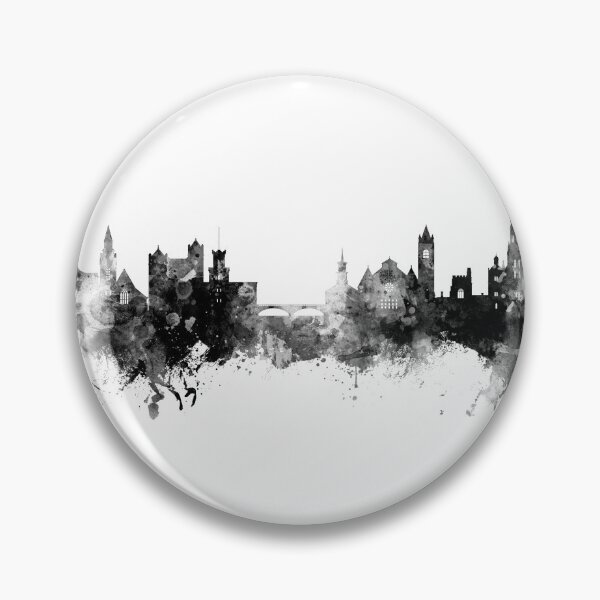 Item preview, Nashua New Hampshire Skyline designed and sold by ArtPrints.