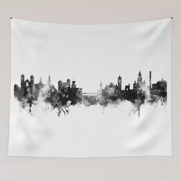 Item preview, Nashua New Hampshire Skyline designed and sold by ArtPrints.