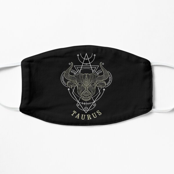 Taurus Star Sign Geometric Horoscope and Astrology Mask
