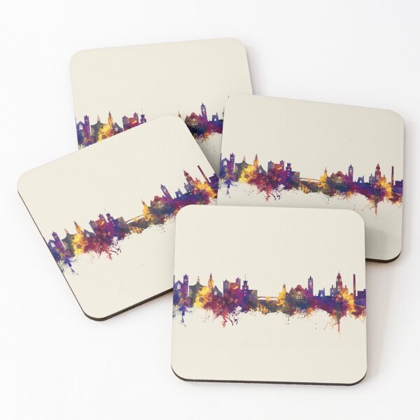 Item preview, Nashua New Hampshire Skyline designed and sold by ArtPrints.