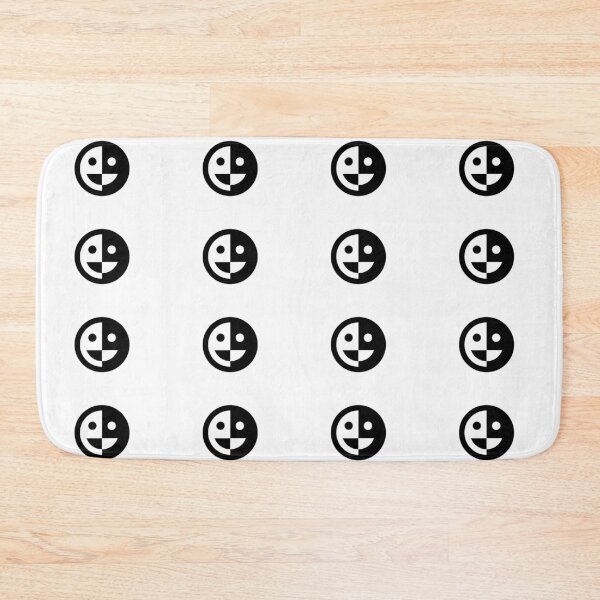 Item preview, smile face black and white designed and sold by basitcv.