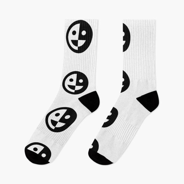 Item preview, smile face black and white designed and sold by basitcv.