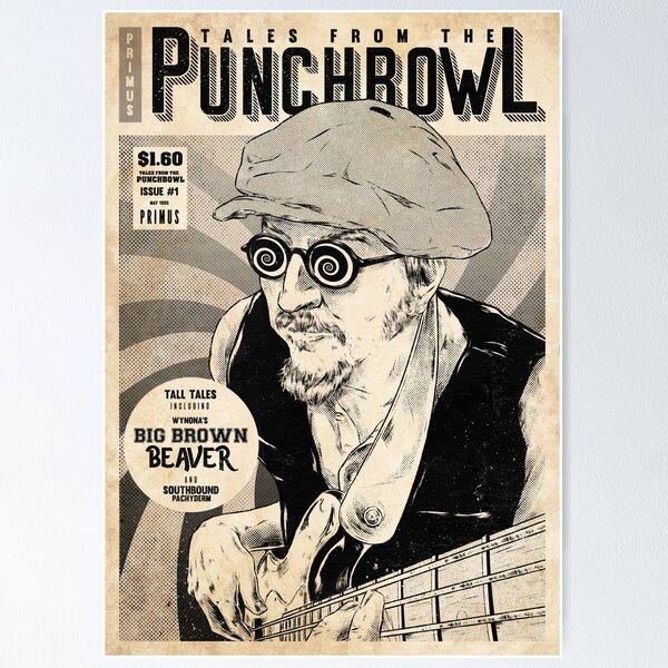 Item preview, Primus Tales from the Punchbowl Vintage Style Comic Cover designed and sold by Hamwizen.