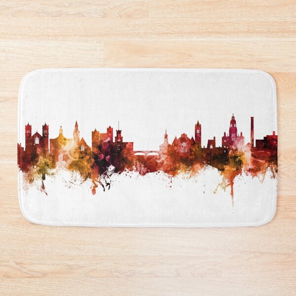 Item preview, Nashua New Hampshire Skyline designed and sold by ArtPrints.