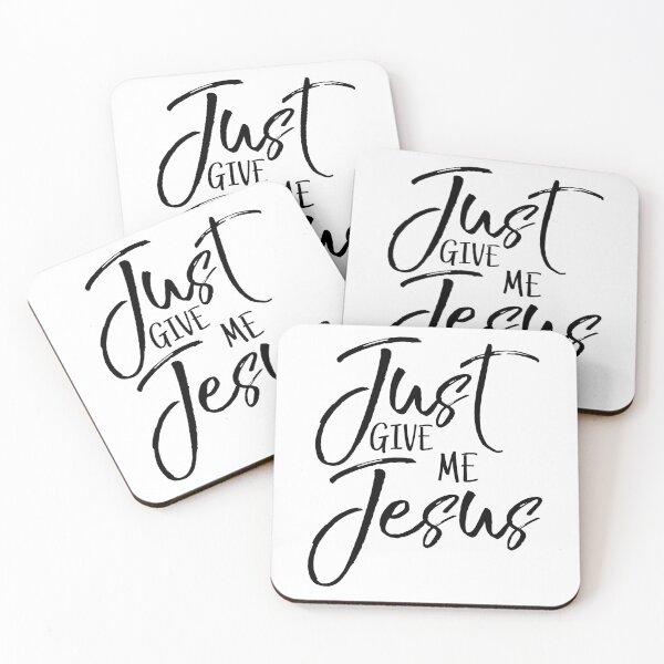 Item preview, Just Give Me Jesus Christian Quote designed and sold by TNDesignStudio.