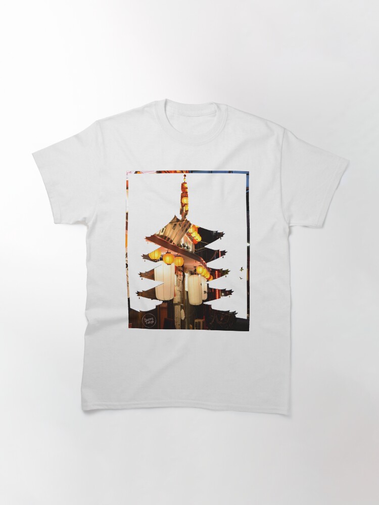 Alternate view of Shinjuku lights in Sensoji Pagoda Classic T-Shirt