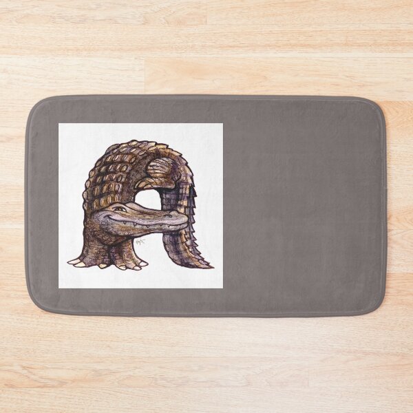 Item preview, A - cocodrilo, Animalphabet designed and sold by LlynHunter.
