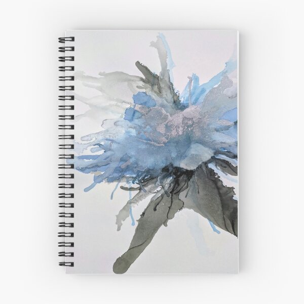 Item preview, Ink Flower Blue designed and sold by JillyBeanDesign.