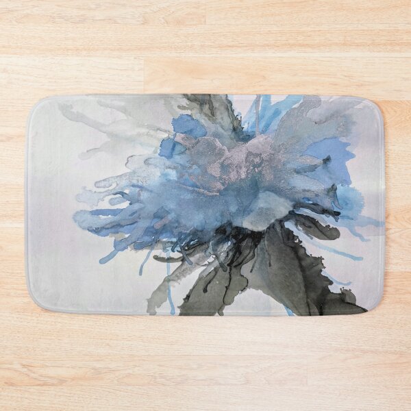 Item preview, Ink Flower Blue designed and sold by JillyBeanDesign.