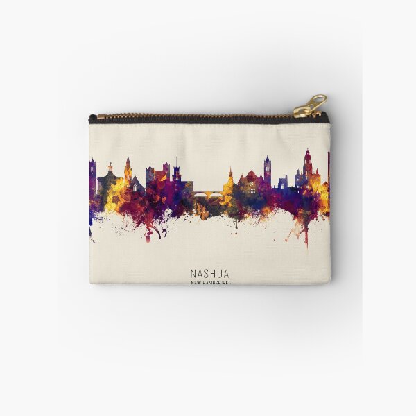 Item preview, Nashua New Hampshire Skyline designed and sold by ArtPrints.
