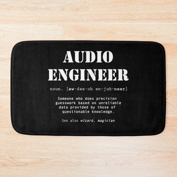 Item preview, Funny Audio Engineer Dictionary Definition  designed and sold by Stageystuff.