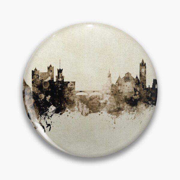 Item preview, Nashua New Hampshire Skyline designed and sold by ArtPrints.