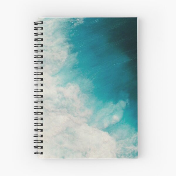 Item preview, White Waves on a Teal Blue Sea designed and sold by thesnowwhyte.