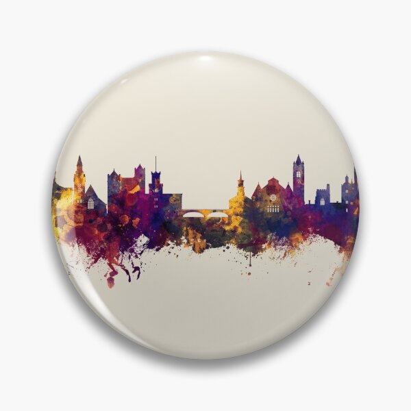 Item preview, Nashua New Hampshire Skyline designed and sold by ArtPrints.