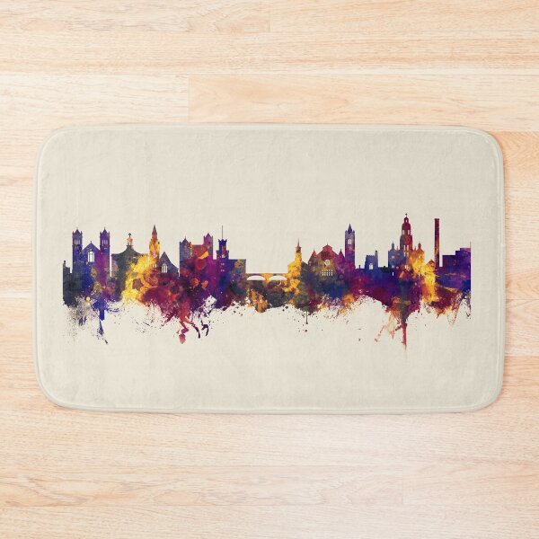 Item preview, Nashua New Hampshire Skyline designed and sold by ArtPrints.