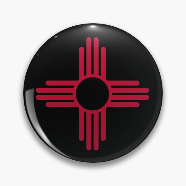 Item preview, New Mexico Gift New Mexico State Flag Red Zia Sun Design designed and sold by TNDesignStudio.