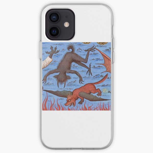 Demons medieval codex iPhone Soft Case