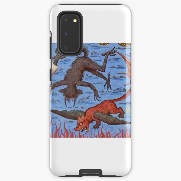 Demons medieval codex Samsung Galaxy Tough Case