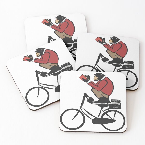 Item preview, Chimp on Bycicle designed and sold by Rayones.
