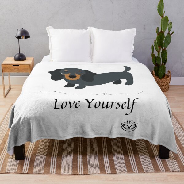 Item preview, Love yourself & Dachshund happy designed and sold by happystorehs.