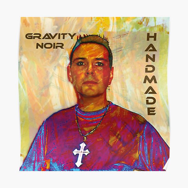 Gravity Noir Handmade Poster