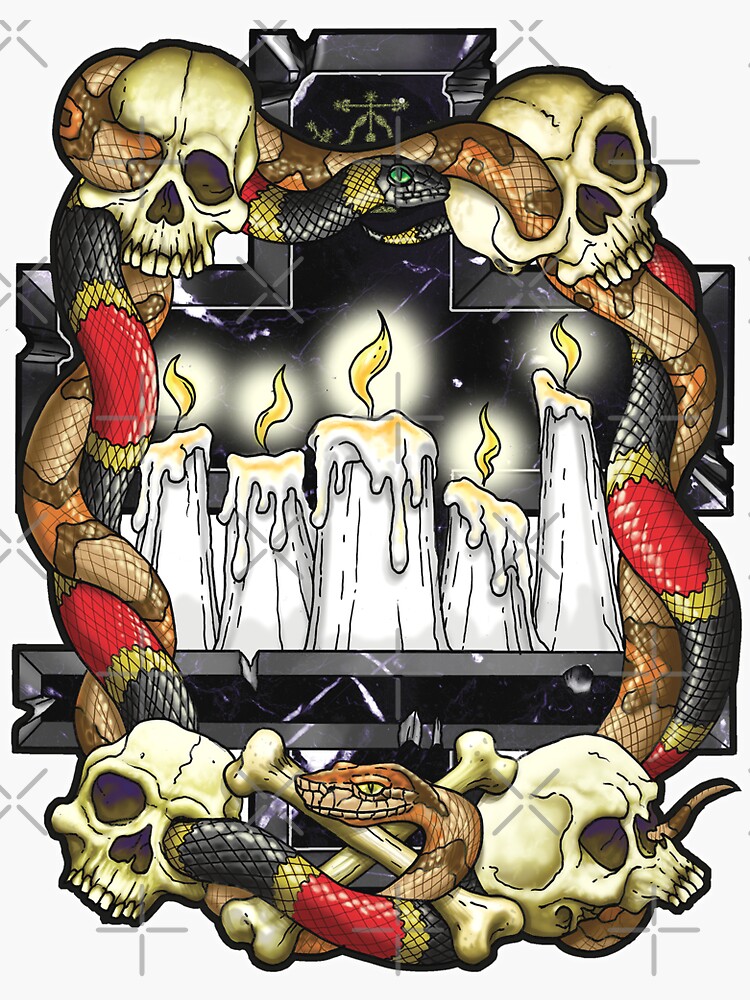 Thumbnail 3 of 3, Sticker, Scion 1e Pantheon: Loa designed and sold by TheOnyxPath.