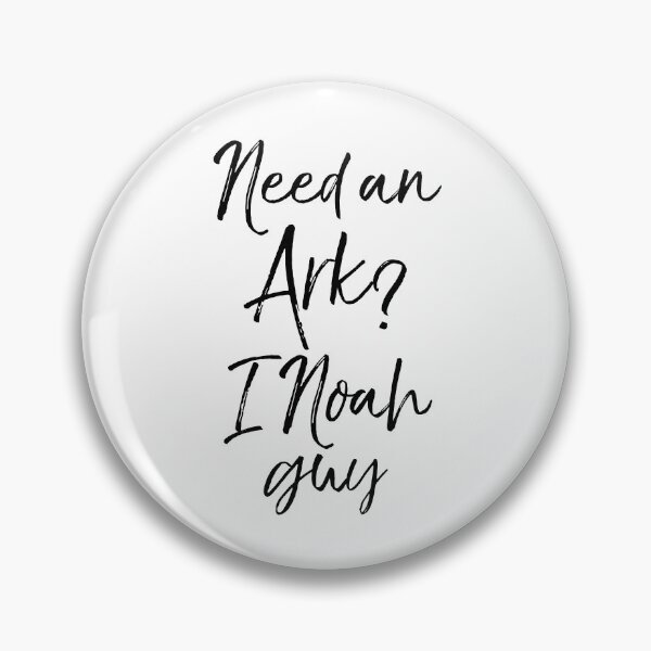 Item preview, Need an Ark? I Noah Guy Pun Christian Quote designed and sold by TNDesignStudio.