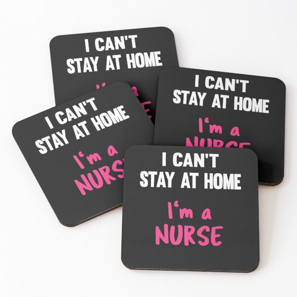 Item preview, Nurse I Can't Stay At Home I'm a Nurse Isolation Social Distancing designed and sold by JPKallas.